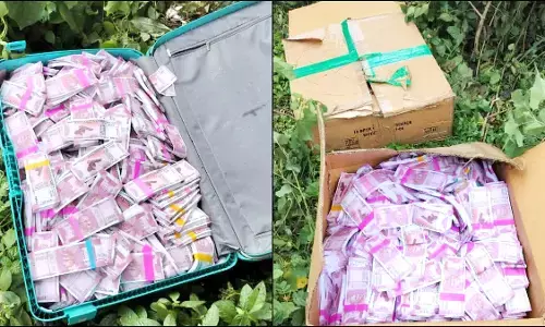 ಬೆಂಗಳೂರು: 2 ಸಾವಿರ ರೂ. ಮುಖಬೆಲೆಯ ಜೆರಾಕ್ಸ್ ನೋಟುಗಳು ಪತ್ತೆ