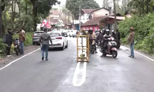 ಚಿಕ್ಕಮಗಳೂರಿನಲ್ಲಿ ತಗ್ಗಿದ ಮಳೆ; ಪ್ರವಾಸಿ ತಾಣಗಳಿಗೆ ನಿರ್ಬಂಧ