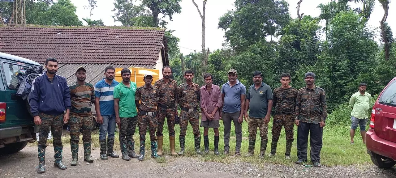 ಮೂಡಿಗೆರೆ: ದಾರಿ ತಪ್ಪಿ ಅರಣ್ಯದೊಳಗೆ ಪ್ರವೇಶಿಸಿ ನಾಪತ್ತೆಯಾಗಿದ್ದ ವ್ಯಕ್ತಿ 2 ದಿನಗಳ ಕಾರ್ಯಾಚರಣೆ ಬಳಿಕ ಪತ್ತೆ