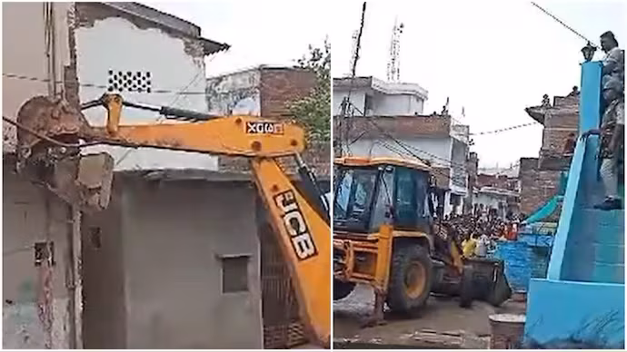 ಮಧ್ಯಪ್ರದೇಶ: ಬಾಲಕಿಯ ಮೇಲೆ ಅತ್ಯಾಚಾರ ನಡೆಸಿ ಕ್ರೂರವಾಗಿ ವರ್ತಿಸಿದ್ದ ಆರೋಪಿಗಳಿಬ್ಬರ ಮನೆ ಧ್ವಂಸಗೊಳಿಸಿದ ಅಧಿಕಾರಿಗಳು