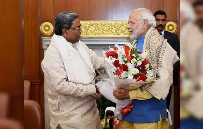 ಆ.3ರಂದು ಪ್ರಧಾನಿ ಮೋದಿ ಭೇಟಿಯಾಗಲಿರುವ ಸಿಎಂ ಸಿದ್ದರಾಮಯ್ಯ ಆ.3ರಂದು ಪ್ರಧಾನಿ ಮೋದಿ ಭೇಟಿಯಾಗಲಿರುವ ಸಿಎಂ ಸಿದ್ದರಾಮಯ್ಯ