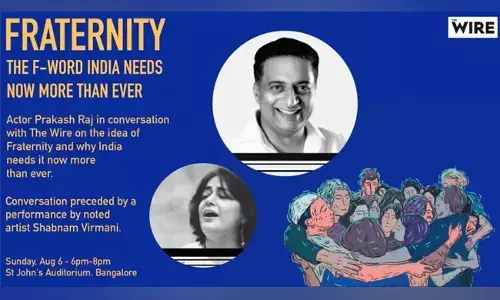 The Wire ಸಂವಾದದಲ್ಲಿ ಈ ಬಾರಿ ಪ್ರಕಾಶ್ ರಾಜ್ ಮುಖ್ಯ ಅತಿಥಿ