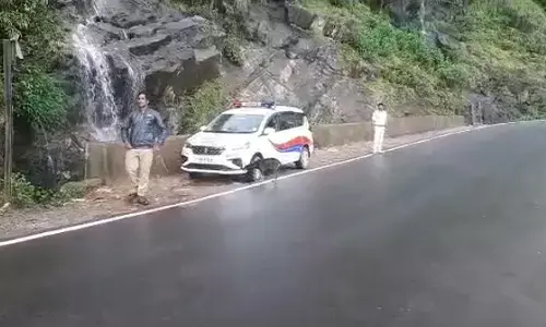 ಚಾರ್ಮಾಡಿ ಘಾಟಿ ಜಲಪಾತಗಳ ಬಳಿ ಪೊಲೀಸರ ನಿಯೋಜನೆ