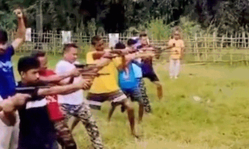 ಅಸ್ಸಾಂ ಶಾಲೆಯಲ್ಲಿ ಬಜರಂಗದಳದಿಂದ ಶಸ್ತ್ರಾಸ್ತ ತರಬೇತಿ ಶಿಬಿರ: ಪ್ರಕರಣ ದಾಖಲಿಸಿದ ಪೊಲೀಸರು