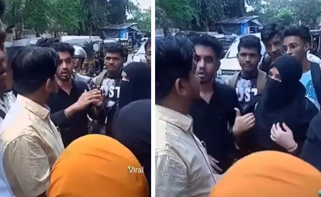 ಮುಂಬೈ: ಬುರ್ಖಾ ಧರಿಸಿದ್ದಕ್ಕೆ ವಿದ್ಯಾರ್ಥಿನಿಯರಿಗೆ ಕಾಲೇಜು ಪ್ರವೇಶಕ್ಕೆ ನಿರಾಕರಣೆ; ಪ್ರತಿಭಟನೆ ನಂತರ ಅನುಮತಿ