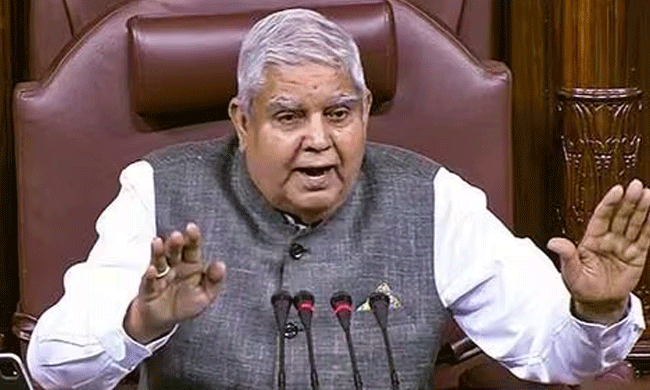 ಎಲ್ಲಾ ಸದಸ್ಯರಿಗೆ ವೇದಗಳ ಪ್ರತಿ ಒದಗಿಸಲು ರಾಜ್ಯಸಭಾ ಸಭಾಪತಿ ಜಗದೀಪ್‌ ಧನ್ಕರ್‌ ಸಲಹೆ