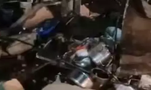 ಬೆಂಗಳೂರು | ಶಿವಾಜಿನಗರದಲ್ಲಿ ಕಟ್ಟಡದ ಮೇಲಿಂದ ನೀರಿನ ಟ್ಯಾಂಕ್ ಬಿದ್ದು, ನಾಲ್ವರು ಮೃತ್ಯು