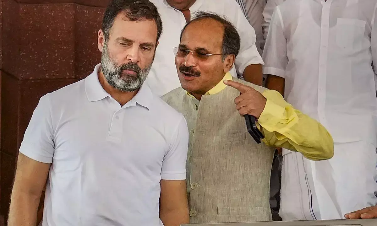 ಸ್ಪೀಕರ್‌ ಭೇಟಿಯಾಗಿ ರಾಹುಲ್ ಗಾಂಧಿಯ ಲೋಕಸಭಾ ಸದಸ್ಯತ್ವ ಮರಳಿಸಲು ಒತ್ತಾಯಿಸಿದ ಕಾಂಗ್ರೆಸ್ ನಾಯಕ ಅಧೀರ್ ರಂಜನ್