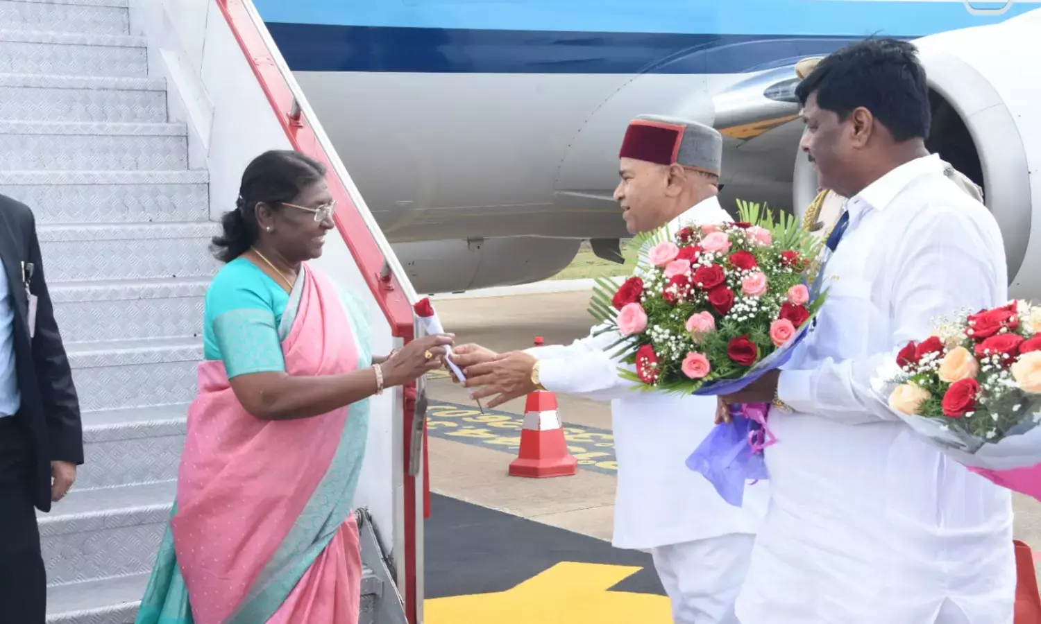 ಮೈಸೂರಿಗೆ ಆಗಮಿಸಿದ ರಾಷ್ಟ್ರಪತಿ ದ್ರೌಪದಿ ಮುರ್ಮು