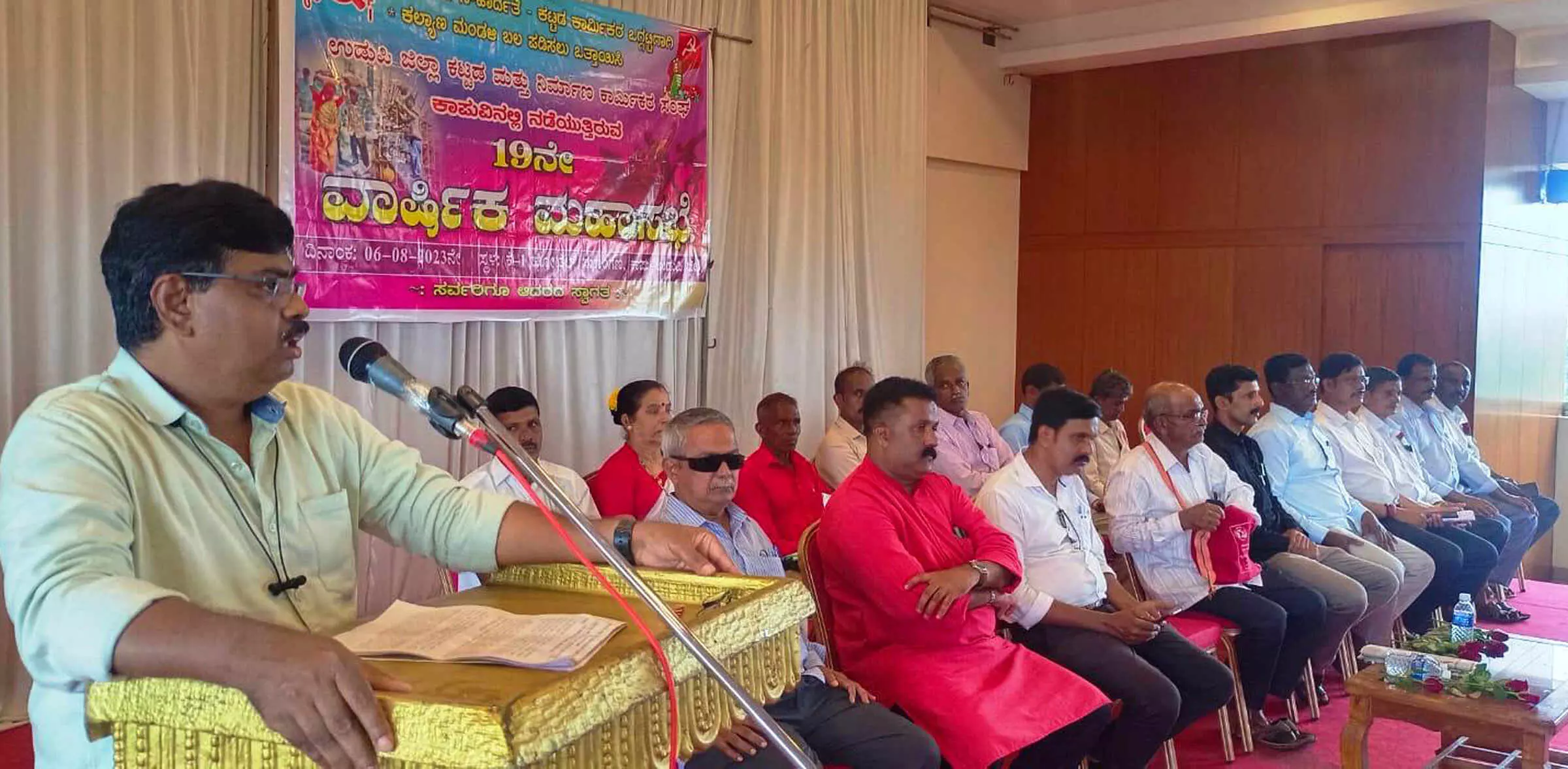 ಕಾರ್ಮಿಕರು ಜಾತಿಯ ಹೆಸರಿನಲ್ಲಿ ವಿಭಜನೆಯಾಗಬಾರದು: ಕೆ. ಮಹಾಂತೇಶ್