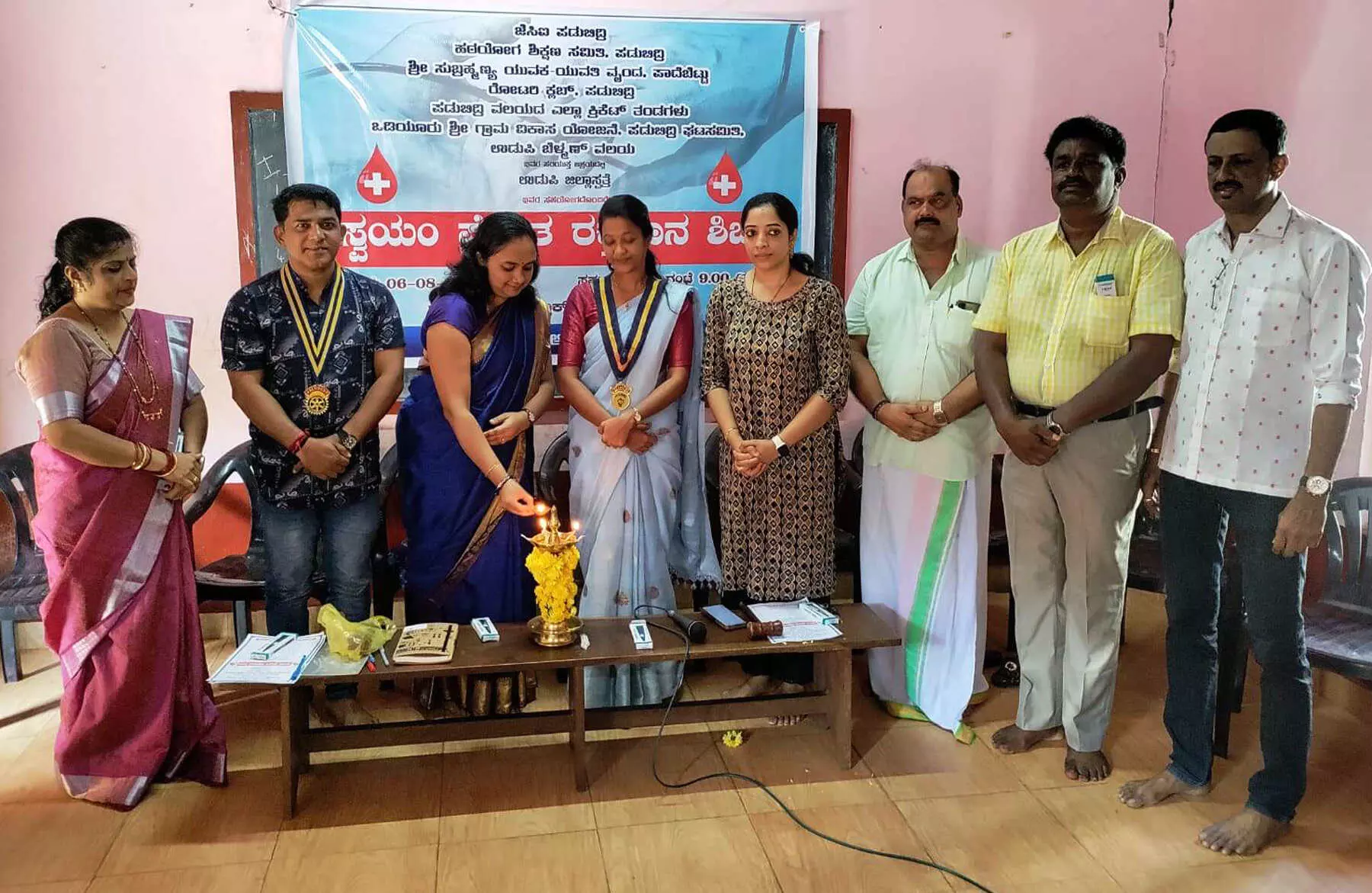 ಪಡುಬಿದ್ರಿಯಲ್ಲಿ ಸ್ವಯಂ ಪ್ರೇರಿತ ರಕ್ತದಾನ ಶಿಬಿರ ಪಡುಬಿದ್ರಿಯಲ್ಲಿ ಸ್ವಯಂ ಪ್ರೇರಿತ ರಕ್ತದಾನ ಶಿಬಿರ