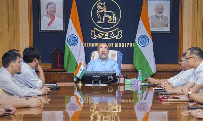 ಮಣಿಪುರ: ಬಿಜೆಪಿ ನೇತೃತ್ವದ ಸರಕಾರಕ್ಕೆ ನೀಡಿದ್ದ ಬೆಂಬಲ ಹಿಂಪಡೆದ ಮಿತ್ರ ಪಕ್ಷ