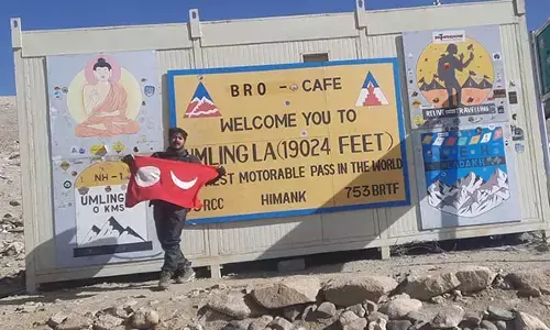 ವಿಶ್ವದ ಅತಿ ಎತ್ತರದ ಎವರೆಸ್ಟ್‌ನಲ್ಲಿ ತುಳುನಾಡಿನ ಧ್ವಜ ಹಾರಿಸಿದ ಉಡುಪಿಯ ಸಿದ್ಧ್ವೀನ್ ಶೆಟ್ಟಿ