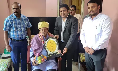 ಸ್ವಾತಂತ್ರ್ಯ ಹೋರಾಟಗಾರ ಮಟ್ಟಾರು ವಿಠ್ಠಲ್ ಕಿಣಿಗೆ ದ.ಕ. ಜಿಲ್ಲಾಡಳಿತದಿಂದ ಸನ್ಮಾನ