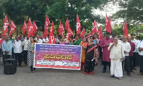ಕಾರ್ಪೊರೇಟ್ ಕೋಮುವಾದಿ ಕೂಟ ಭಾರತ ಬಿಟ್ಟು ತೊಲಗಲಿ: ಬಾಲಕೃಷ್ಣ ಶೆಟ್ಟಿ