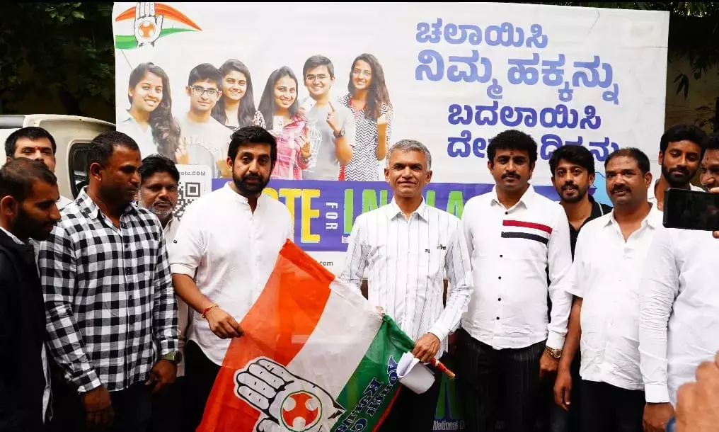 ರಾಜ್ಯಾದ್ಯಂತ ‘ಪೆಹಲಾ ಓಟ್’ ಅಭಿಯಾನಕ್ಕೆ ಸಚಿವ ಕೃಷ್ಣ ಭೈರೇಗೌಡ ಚಾಲನೆ