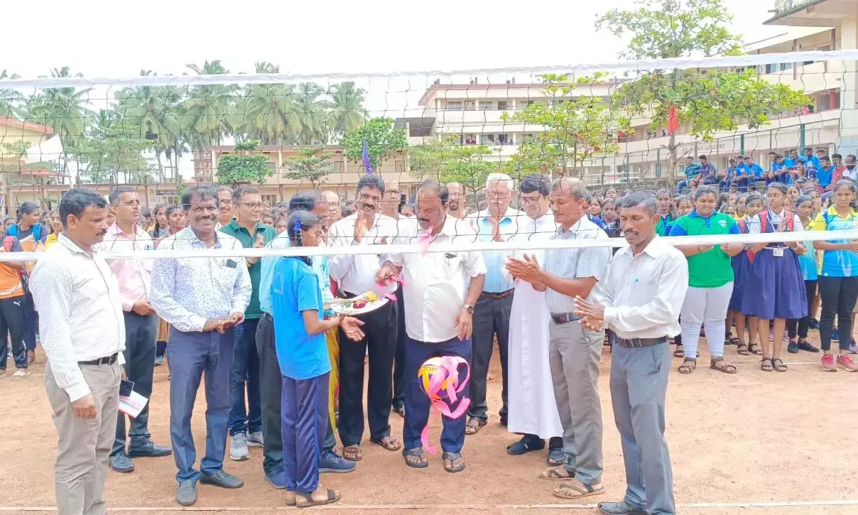 ಉಡುಪಿ ವಲಯ ಪ್ರೌಢಶಾಲಾ ಬಾಲಕಿಯರ ವಾಲಿಬಾಲ್ ಪಂದ್ಯಾಟ ಉದ್ಘಾಟನೆ