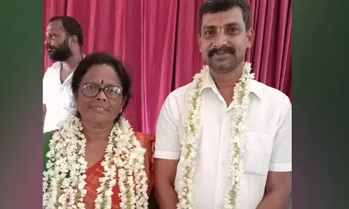 ನೆಕ್ಕಿಲಾಡಿ: ಗ್ರಾ.ಪಂ. ಅಧ್ಯಕ್ಷ- ಉಪಾಧ್ಯಕ್ಷ ಚುನಾವಣೆ: ಅಧ್ಯಕ್ಷೆಯಾಗಿ ಸುಜಾತ ರೈ ಅಲಿಮಾರ್, ಉಪಾಧ್ಯಕ್ಷರಾಗಿ ಹರೀಶ್ ಡಿ.