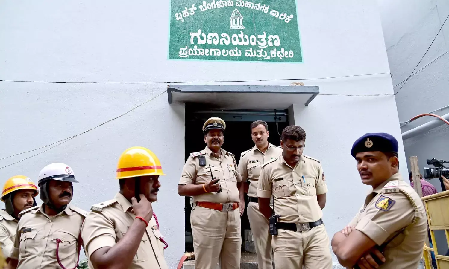 ಬಿಬಿಎಂಪಿ ಮುಖ್ಯ ಕಚೇರಿಯಲ್ಲಿ ಬೆಂಕಿ ಅವಘಡ ಪ್ರಕರಣ: ಇಬ್ಬರು ಪೊಲೀಸ್ ವಶಕ್ಕೆ