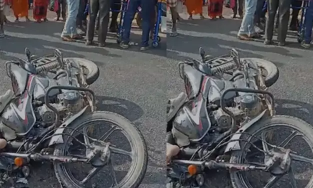 ಪಾವಗಡ: ರಸ್ತೆ ಅಪಘಾತದಲ್ಲಿ ಇಬ್ಬರು ಯುವಕರು ಸ್ಥಳದಲ್ಲೇ ಮೃತ್ಯು