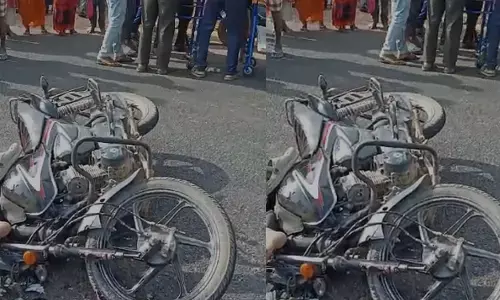 ಪಾವಗಡ: ರಸ್ತೆ ಅಪಘಾತದಲ್ಲಿ ಇಬ್ಬರು ಯುವಕರು ಸ್ಥಳದಲ್ಲೇ ಮೃತ್ಯು