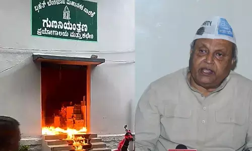 ಬಿಬಿಎಂಪಿ ಕಚೇರಿಯಲ್ಲಿ ನಡೆದ ಬೆಂಕಿ ಅವಘಡ ಆಕಸ್ಮಿಕವಲ್ಲ: ಮುಖ್ಯಮಂತ್ರಿ ಚಂದ್ರು