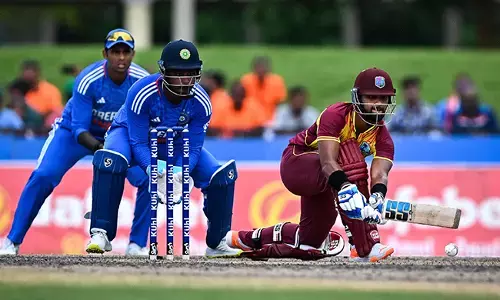 ಐದನೇ ಟ್ವೆಂಟಿ-20: ಭಾರತ ವಿರುದ್ಧ ವೆಸ್ಟ್ಇಂಡೀಸ್ ಗೆ ಜಯ; ಸರಣಿ ಕೈವಶ