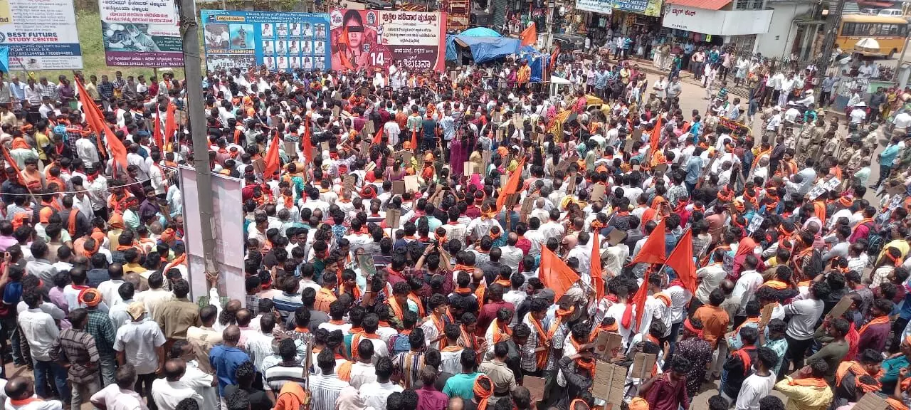 ಪುತ್ತೂರು: ಸೌಜನ್ಯಾ ಹತ್ಯೆ ಪ್ರಕರಣ; ಮರುತನಿಖೆಗೆ ಒತ್ತಾಯಿಸಿ ಪಾದಯಾತ್ರೆ, ರಸ್ತೆ ತಡೆ