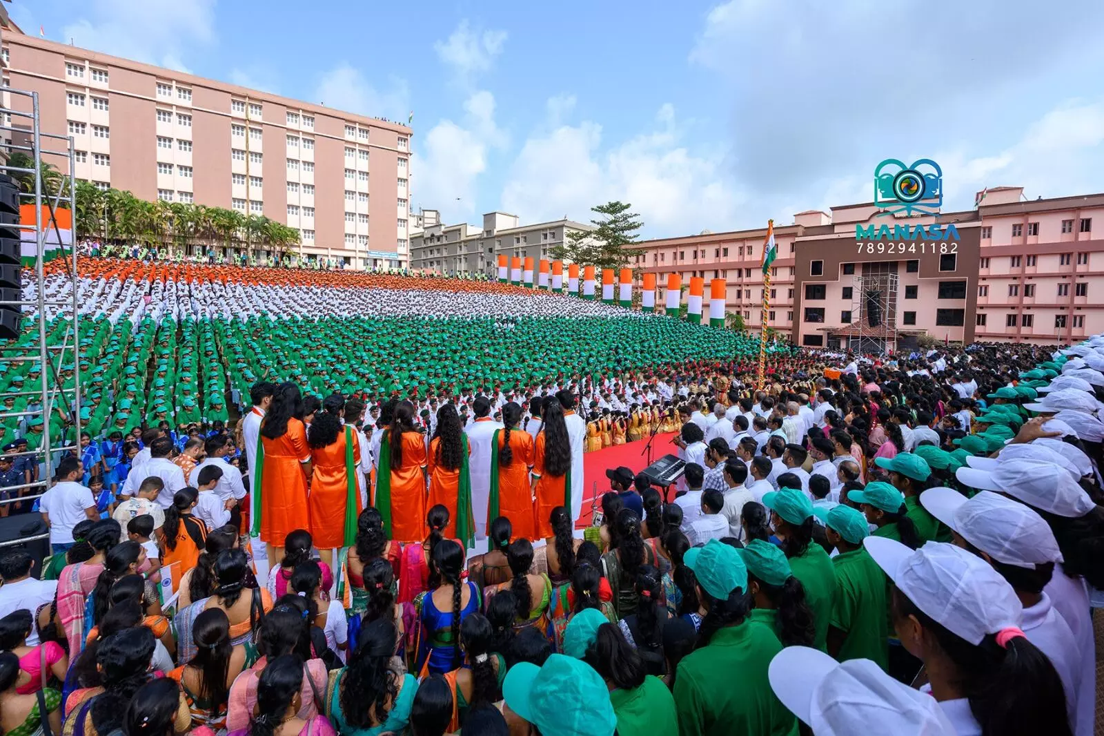 ಆಳ್ವಾಸ್‌ನಲ್ಲಿ 77ನೇ ಸ್ವಾತಂತ್ರೋತ್ಸವ ಆಚರಣೆ