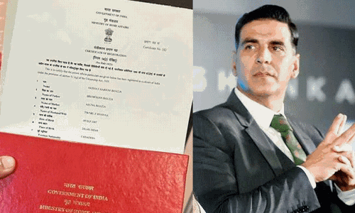 ಭಾರತೀಯ ಪೌರತ್ವ ಮರಳಿ ಪಡೆದ ಅಕ್ಷಯ್‌ ಕುಮಾರ್