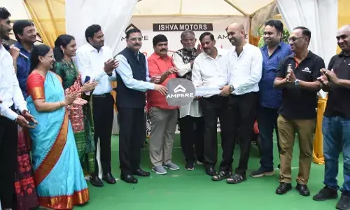 ಮಂಗಳೂರು: ಇಸ್ವ ಆಂಪಿಯರ್ ಎಲೆಕ್ಟ್ರಿಕ್ ದ್ವಿಚಕ್ರ ವಾಹನಗಳ ಮಾರಾಟ, ಸೇವಾ ಮಳಿಗೆ ಆರಂಭ