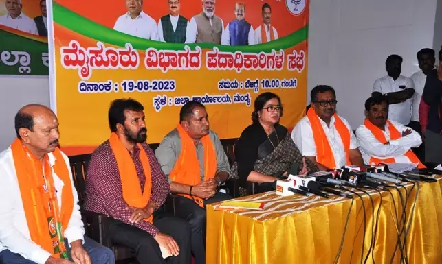 ತಮಿಳುನಾಡಿಗೆ ನೀರು ಬಿಡುಗಡೆ ವಿರೋಧಿಸಿ ಆ.21ರಂದು ಬಿಜೆಪಿಯಿಂದ ಬೆಂಗಳೂರು-ಮೈಸೂರು ಹೆದ್ದಾರಿ ಬಂದ್ ಗೆ ಕರೆ