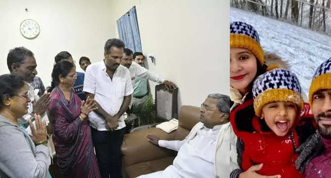 ಅಮೆರಿಕದಲ್ಲಿ ದಾವಣಗೆರೆ ಮೂಲದ ದಂಪತಿ, ಮಗು ಸಾವು ಪ್ರಕರಣ; ಮೃತದೇಹಗಳನ್ನು ಸ್ವಗ್ರಾಮಕ್ಕೆ ತರಿಸುವಂತೆ ಕುಟುಂಬಸ್ಥರಿಂದ ಸಿಎಂಗೆ ಮನವಿ