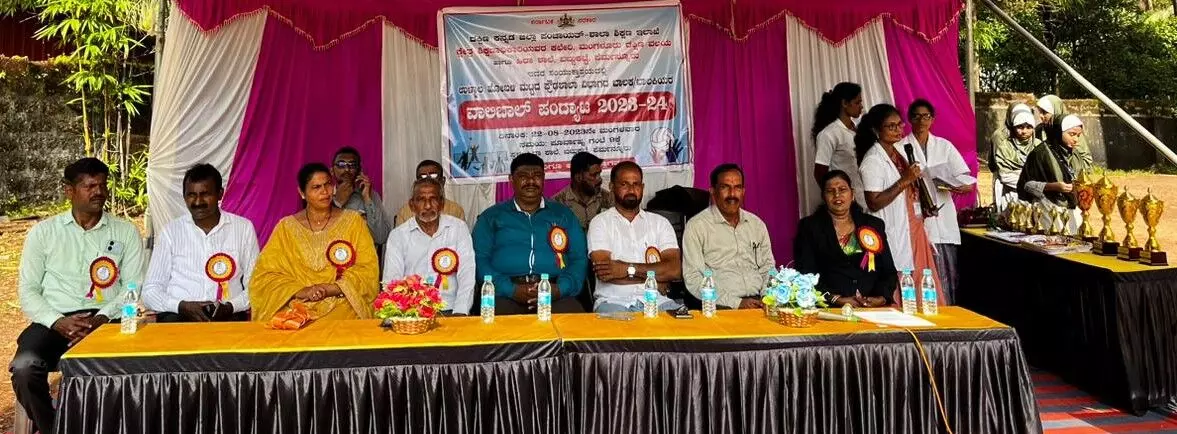 ಬಬ್ಬುಕಟ್ಟೆ ಹಿರಾ ಶಾಲೆಯಲ್ಲಿ ವಾಲಿಬಾಲ್ ಪಂದ್ಯಾಟ
