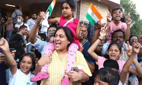 ಚಂದ್ರಯಾನ 3 ಯಶಸ್ವಿ: ರಾಜ್ಯದೆಲ್ಲೆಡೆ ಸಂಭ್ರಮ