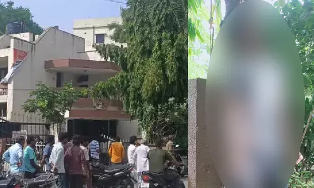 ಕಲಬುರಗಿ: ​ಶಾಸಕ ಅಜಯ್​ ಸಿಂಗ್​ ನಿವಾಸದ ಆವರಣದಲ್ಲಿ ವ್ಯಕ್ತಿ ಆತ್ಮಹತ್ಯೆ