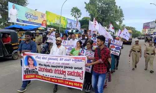 ‘ಚಲೋ ಬೆಳ್ತಂಗಡಿ’ ಬೆಂಬಲಿಸಿ ನಡೆದ ಪಾದಯಾತ್ರೆ ಸಮಾರೋಪ