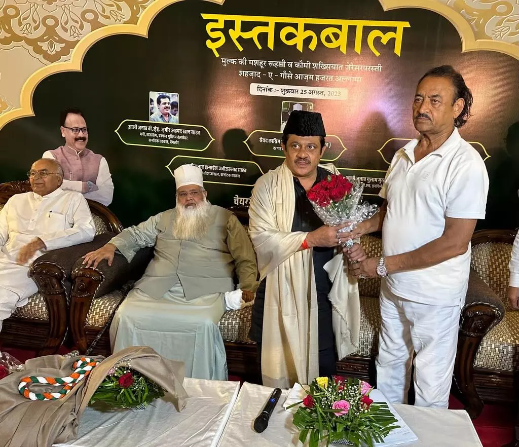 ಸಚಿವ ಝಮೀರ್ ಅಹಮದ್ ಖಾನ್ ಅವರಿಗೆ ಜೈಪುರದಲ್ಲಿ ಸನ್ಮಾನ