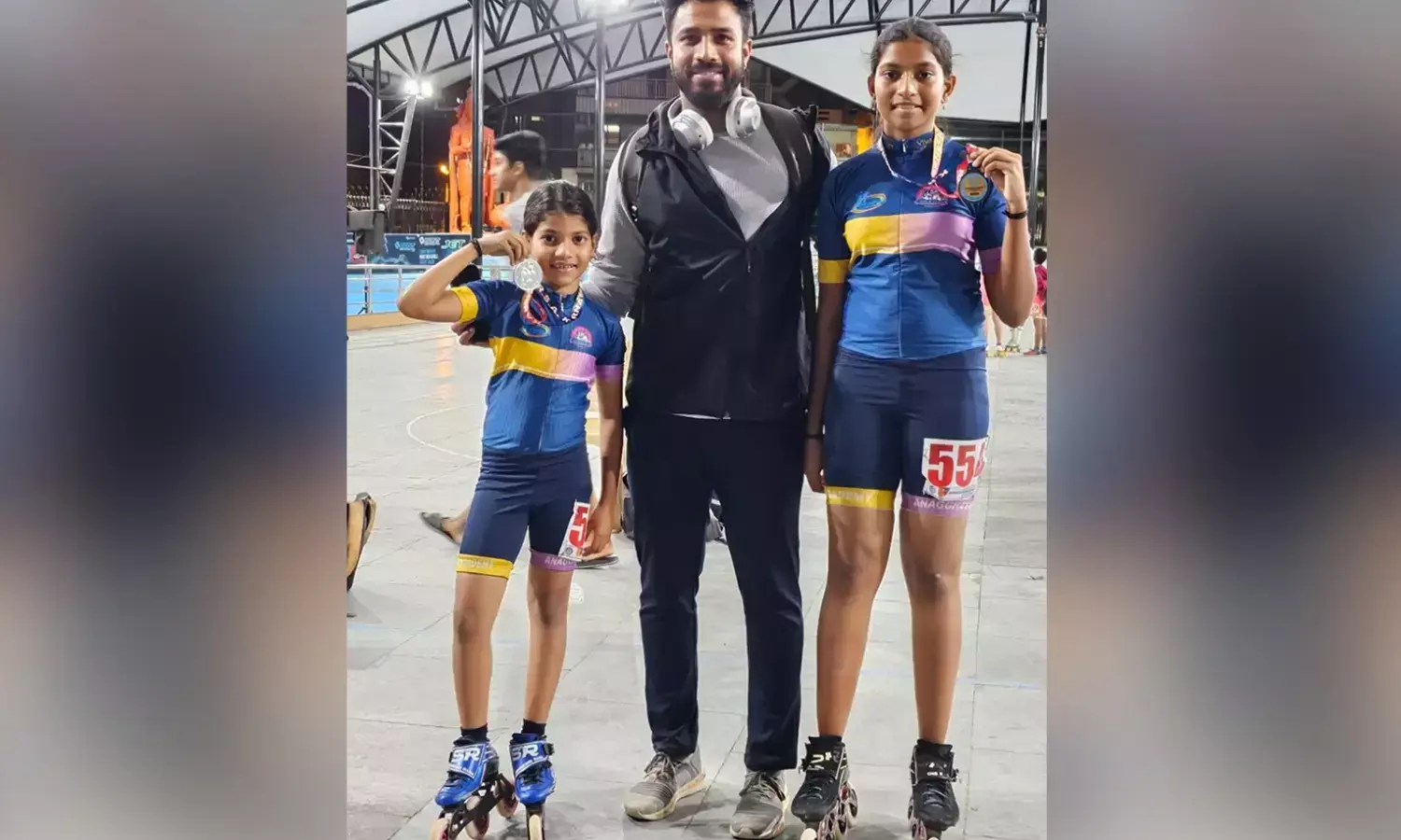 ಸ್ಕೇಟಿಂಗ್ ಸ್ಪರ್ಧೆ: ಮಂಗಳೂರಿನ ಅನಘಾ, ಆರ್ನಾಗೆ ಪದಕ