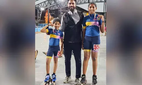 ಸ್ಕೇಟಿಂಗ್ ಸ್ಪರ್ಧೆ: ಮಂಗಳೂರಿನ ಅನಘಾ, ಆರ್ನಾಗೆ ಪದಕ