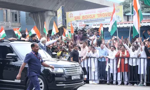 ಬೆಂಗಳೂರಿಗೆ ಆಗಮಿಸಿದ ಪ್ರಧಾನಿ ಮೋದಿ