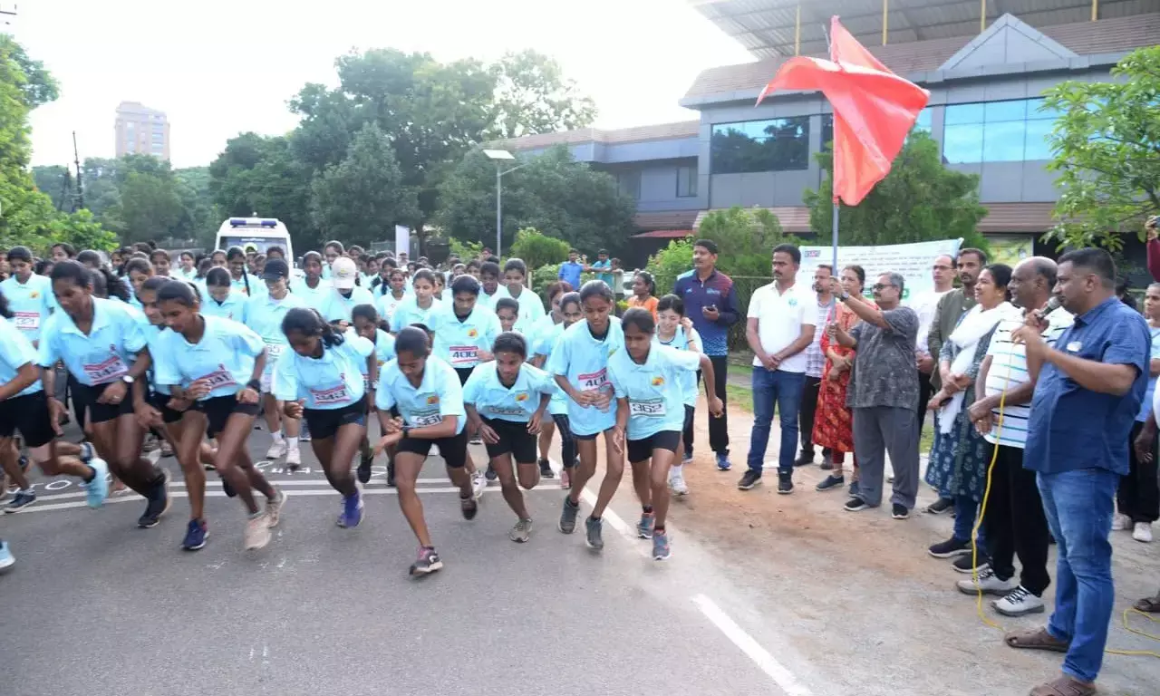 ಯುವಜನೋತ್ಸವ ಅಂಗವಾಗಿ ಉಡುಪಿ ಜಿಲ್ಲಾ ಮಟ್ಟದ ಮ್ಯಾರಥಾನ್