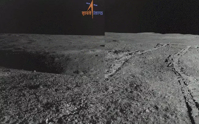 ಚಂದ್ರನ ಮೇಲೆ ಪ್ರಜ್ಞಾನನಿಗೆ ಎದುರಾದ ದೊಡ್ಡ ಕುಳಿ; ಬೇರೆ ಹಾದಿಯಲ್ಲಿ ಸಾಗಿದ ರೋವರ್ ಚಂದ್ರನ ಮೇಲೆ ಪ್ರಜ್ಞಾನನಿಗೆ ಎದುರಾದ ದೊಡ್ಡ ಕುಳಿ; ಬೇರೆ ಹಾದಿಯಲ್ಲಿ ಸಾಗಿದ ರೋವರ್