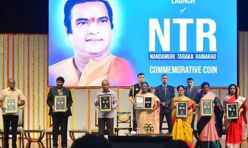 ರಾಷ್ಟ್ರಪತಿಗಳಿಂದ ಎನ್.ಟಿ.ರಾಮರಾವ್ ಸ್ಮರಣಾರ್ಥ ನಾಣ್ಯ ಬಿಡುಗಡೆ