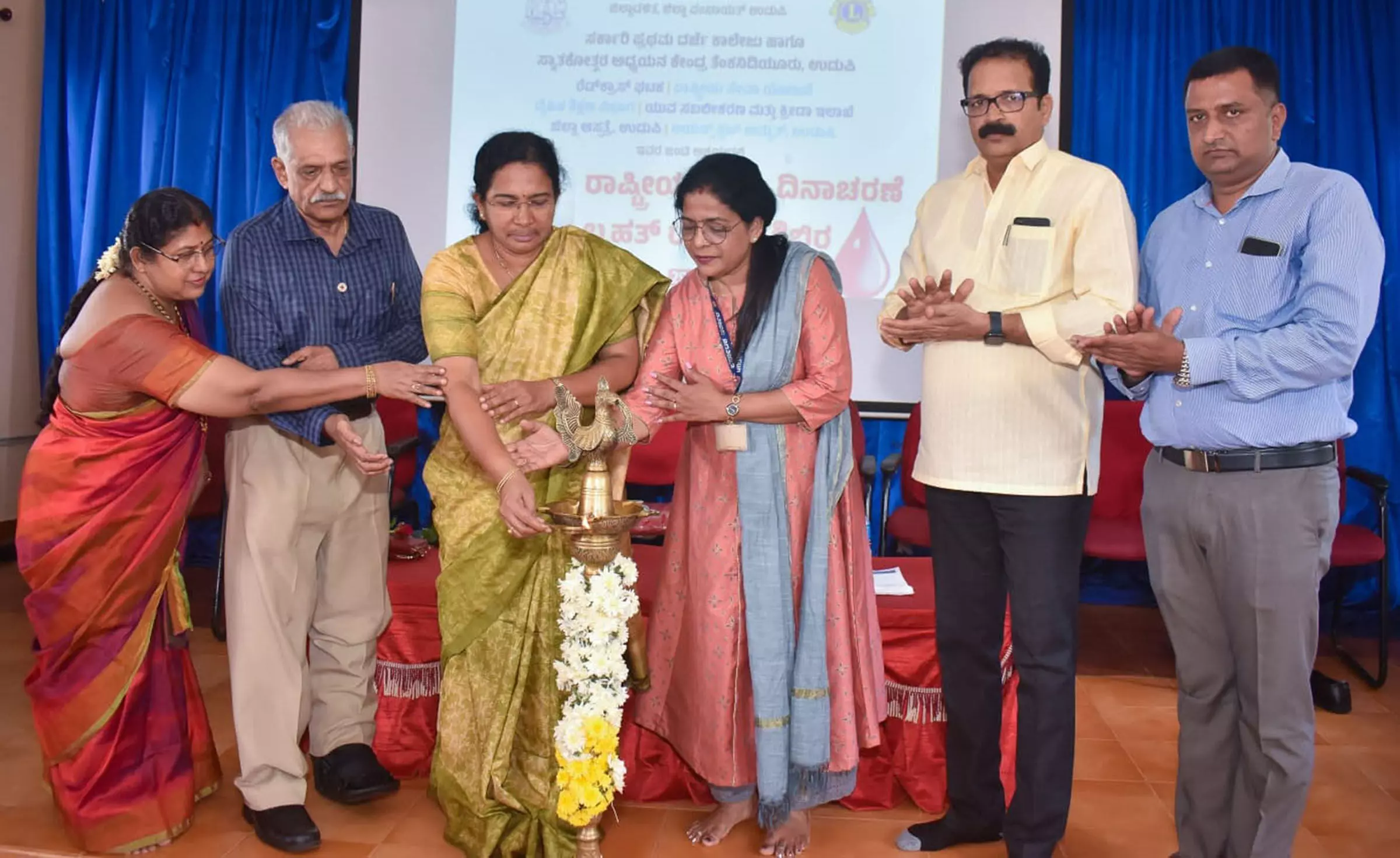 ತೆಂಕನಿಡಿಯೂರು ಕಾಲೇಜಿನಲ್ಲಿ ರಾಷ್ಟ್ರೀಯ ಕ್ರೀಡಾ ದಿನಾಚರಣೆ; ಬೃಹತ್ ರಕ್ತದಾನ ಶಿಬಿರ