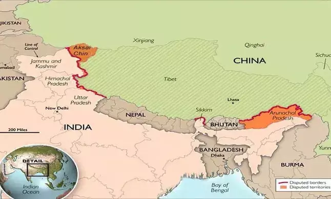 ಅರುಣಾಚಲ ಪ್ರದೇಶ, ಅಕ್ಸೈ ಚಿನ್‌ ತನ್ನದೆಂದು ಬಿಂಬಿಸಿದ ಚೀನಾದ ನಕಾಶೆಗೆ ಭಾರತದ ಆಕ್ಷೇಪ