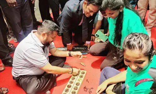 ರಾಷ್ಟ್ರೀಯ ಕ್ರೀಡಾ ದಿನ: ವಿವಿಧ ಆಟೋಟಗಳಿಗೆ ಚಾಲನೆ ನೀಡಿದ ಸಚಿವ ನಾಗೇಂದ್ರ