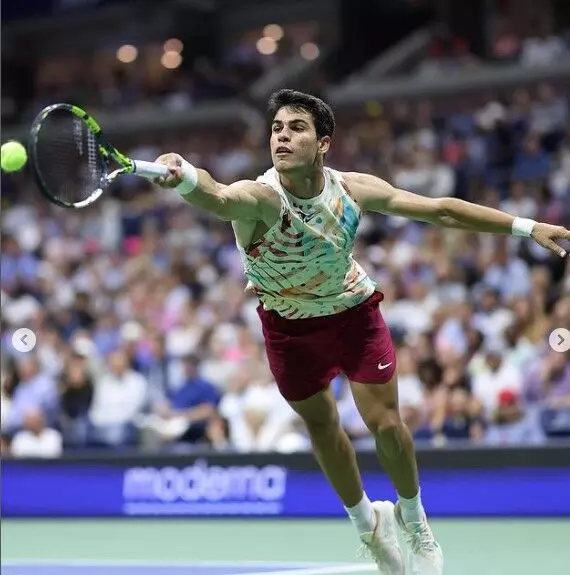 ಯು.ಎಸ್. ಓಪನ್: ಹಾಲಿ ಚಾಂಪಿಯನ್ ಅಲ್ಕರಾಝ್ 2ನೇ ಸುತ್ತಿಗೆ ಲಗ್ಗೆ ಯು.ಎಸ್. ಓಪನ್: ಹಾಲಿ ಚಾಂಪಿಯನ್ ಅಲ್ಕರಾಝ್ 2ನೇ ಸುತ್ತಿಗೆ ಲಗ್ಗೆ