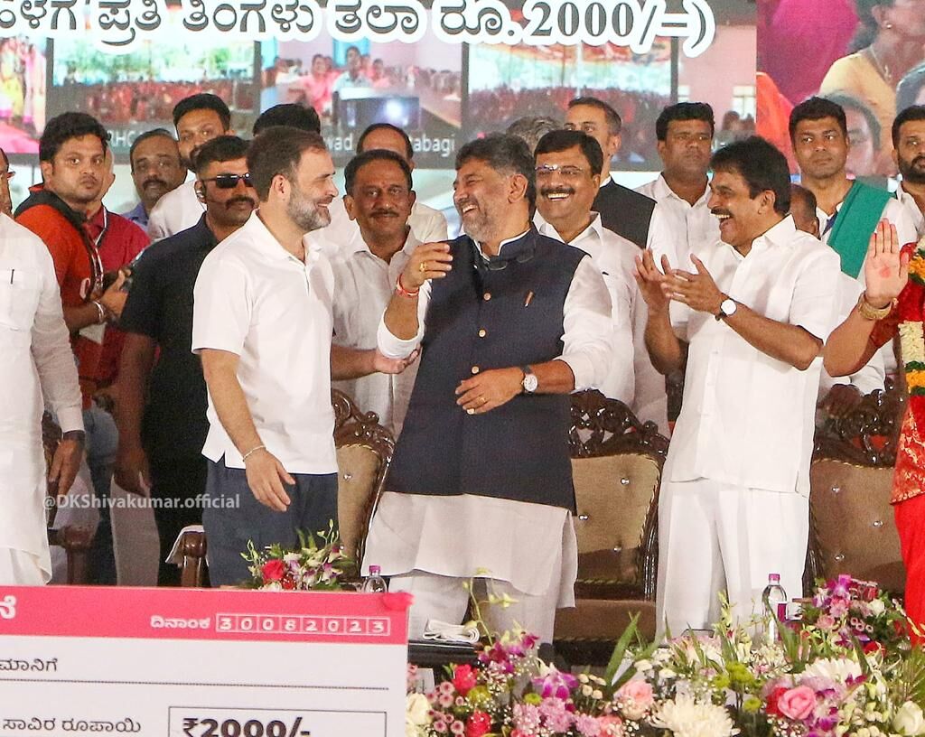 ಕಾಂಗ್ರೆಸ್ ಗ್ಯಾರಂಟಿಗಳ ಒತ್ತಡಕ್ಕೆ ಮಣಿದು ಸಿಲಿಂಡರ್ ಬೆಲೆ ಇಳಿಕೆ ಮಾಡಿದ ಪ್ರಧಾನಿ ಮೋದಿ: ಡಿಸಿಎಂ ಡಿ.ಕೆ.ಶಿವಕುಮಾರ್