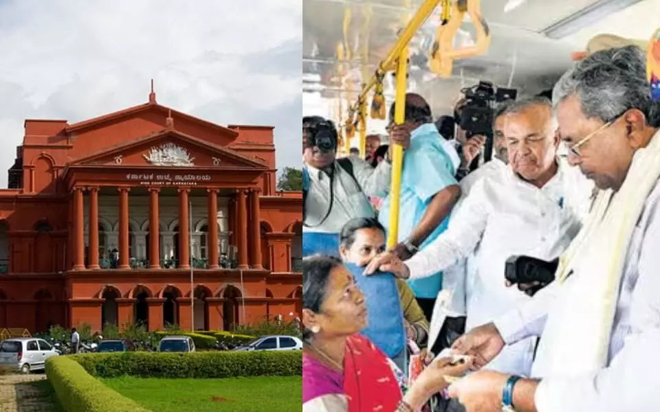 ಉಚಿತ ಬಸ್ ಪ್ರಯಾಣದ ‘ಶಕ್ತಿ ಯೋಜನೆ’ ಪ್ರಶ್ನಿಸಿ ವಿದ್ಯಾರ್ಥಿಗಳ ಅರ್ಜಿ: ಅಸಮಾಧಾನ ವ್ಯಕ್ತಪಡಿಸಿದ ಹೈಕೋರ್ಟ್
